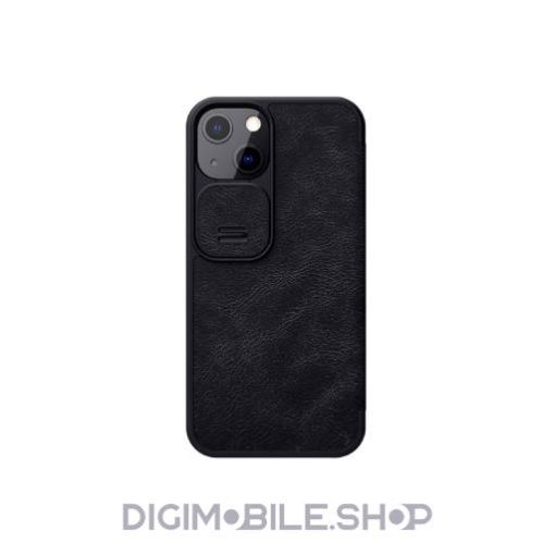 خرید کیف چرمی نیلکین آیفون Nillkin Qin Pro Leather Case iPhone 13 در فروشگاه دیجی موبایل