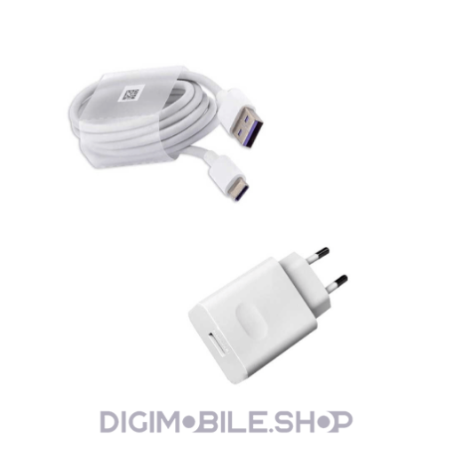 قیمت شارژر دیواری هوآوی مدل P30 به همراه کابل تبدیل USB-C در فروشگاه دیجی موبایل