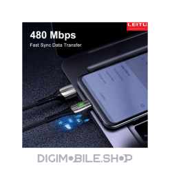 خرید کابل تبدیل USB به لایتنینگ لیتو مدل LD-51 طول 1 متر در فروشگاه دیجی موبایل