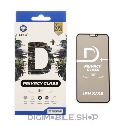 محافظ صفحه نمایش لیتوو مدل Privacy Glass گوشی موبایل اپل iPhone 11 Pro در فروشگاه دیجی موبایل