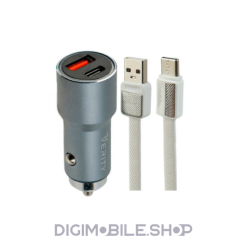 شارژر فندکی وریتی مدل C1119 به همرا کابل تبدیل USB-C ر فروشگاه دیجی موبایل