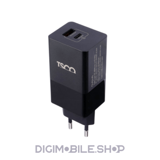 خرید شارژر دیواری تسکو مدل TTC 67 به همراه کابل تبدیل USB-C در فروشگاه دیجی موبایل