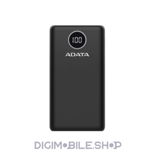 شارژر همراه ای دیتا مدل P10000QCD ظرفیت 10000 میلی آمپر ساعت در فروشگاه دیجی موبایل